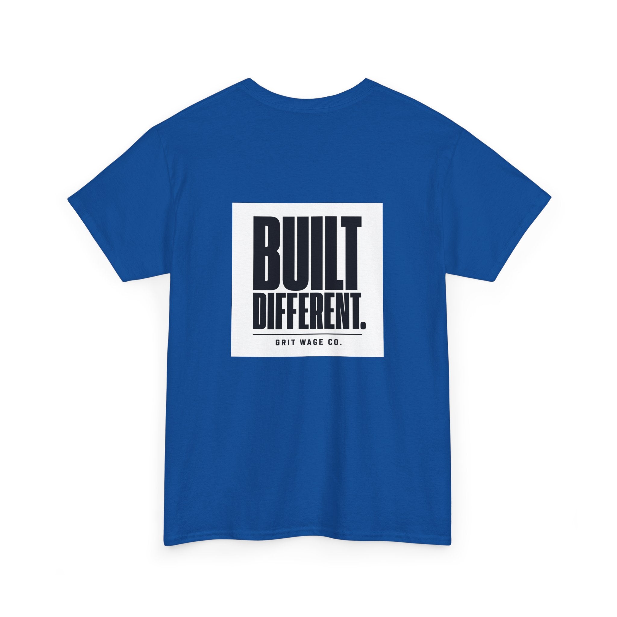 Built Different. Heavyweight Tee — Grit Wage Co.
