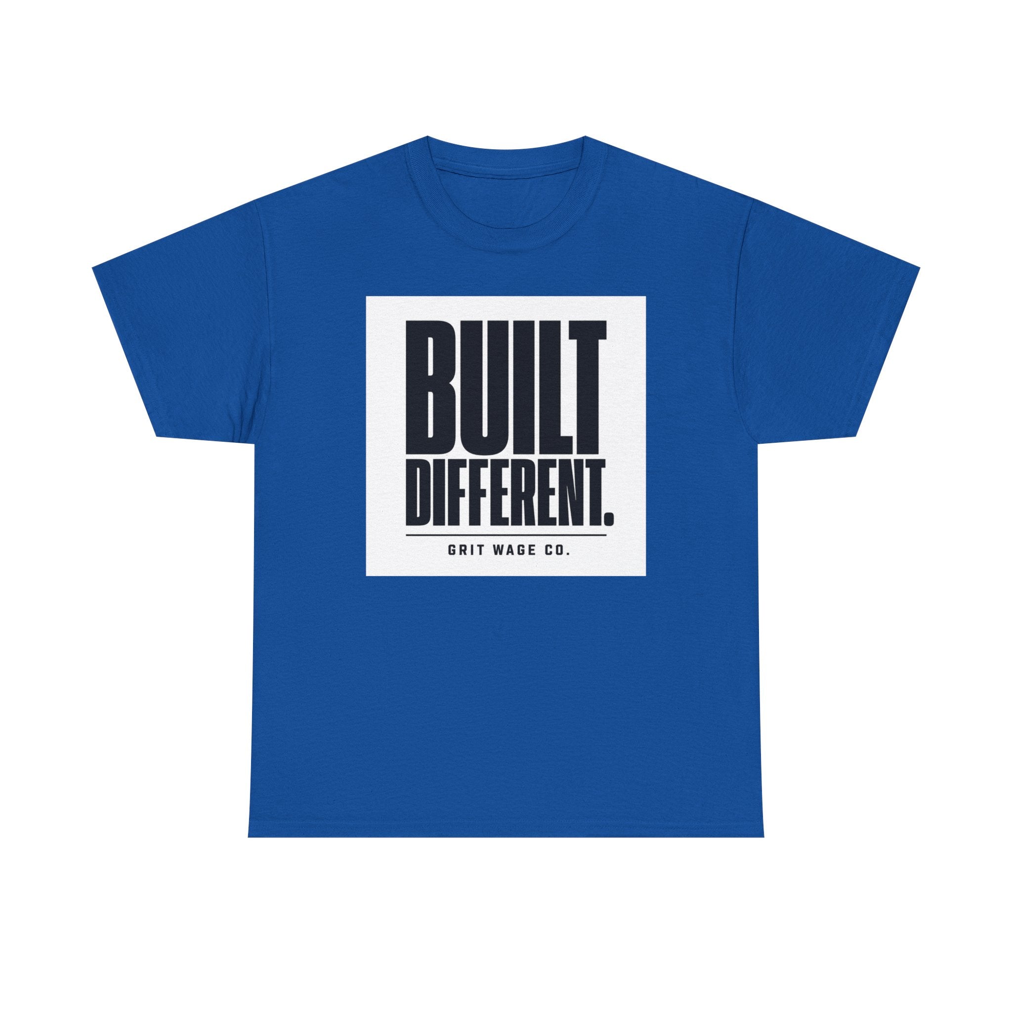 Built Different. Heavyweight Tee — Grit Wage Co.