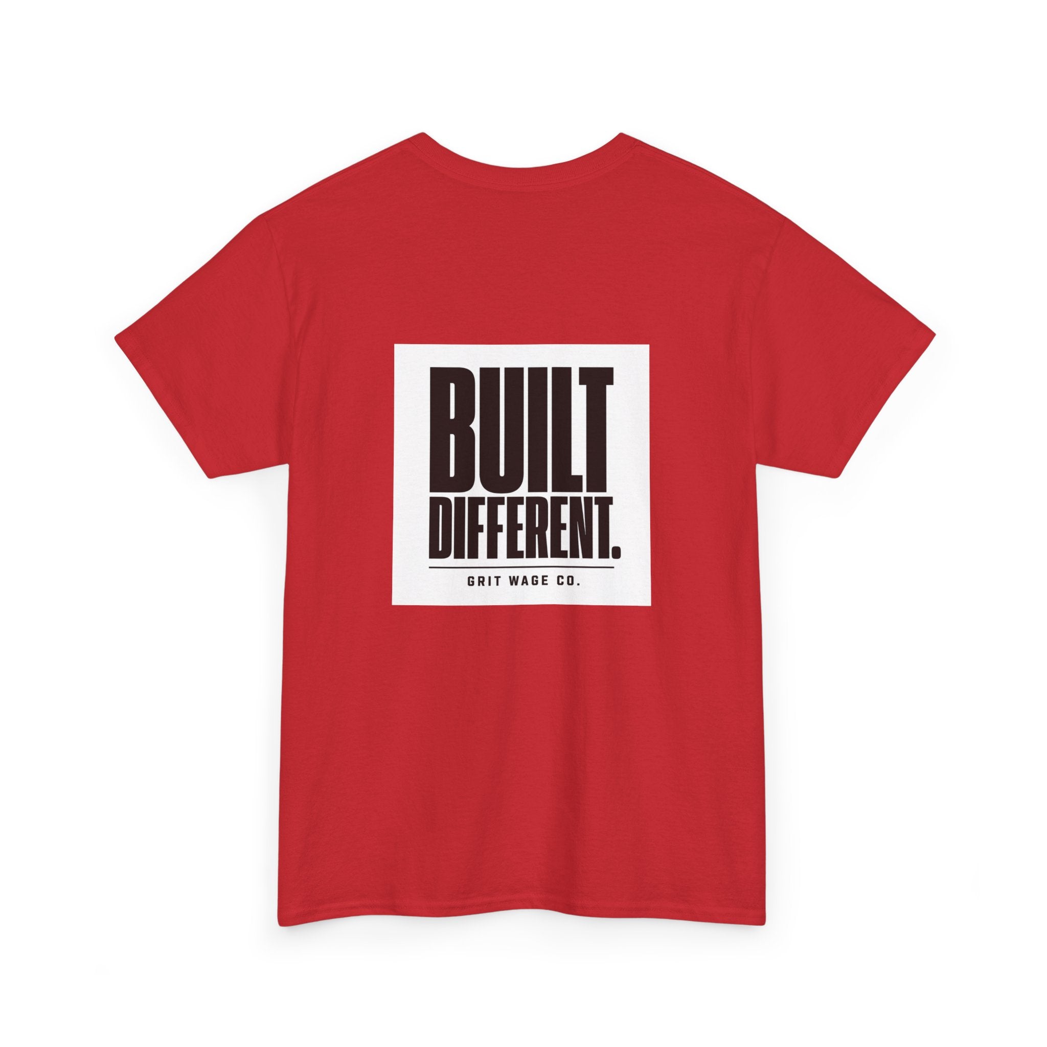 Built Different. Heavyweight Tee — Grit Wage Co.