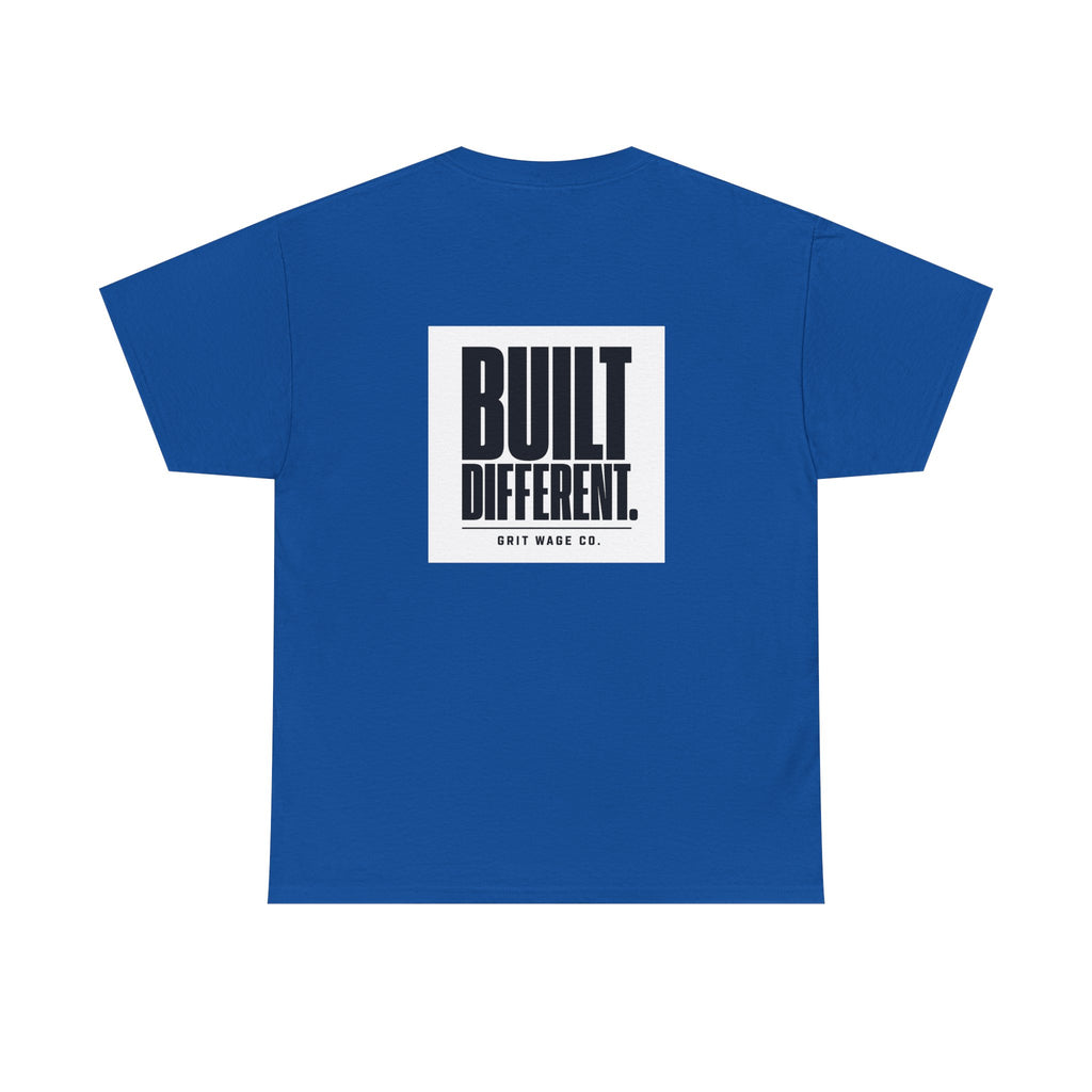 Built Different. Heavyweight Tee — Grit Wage Co.