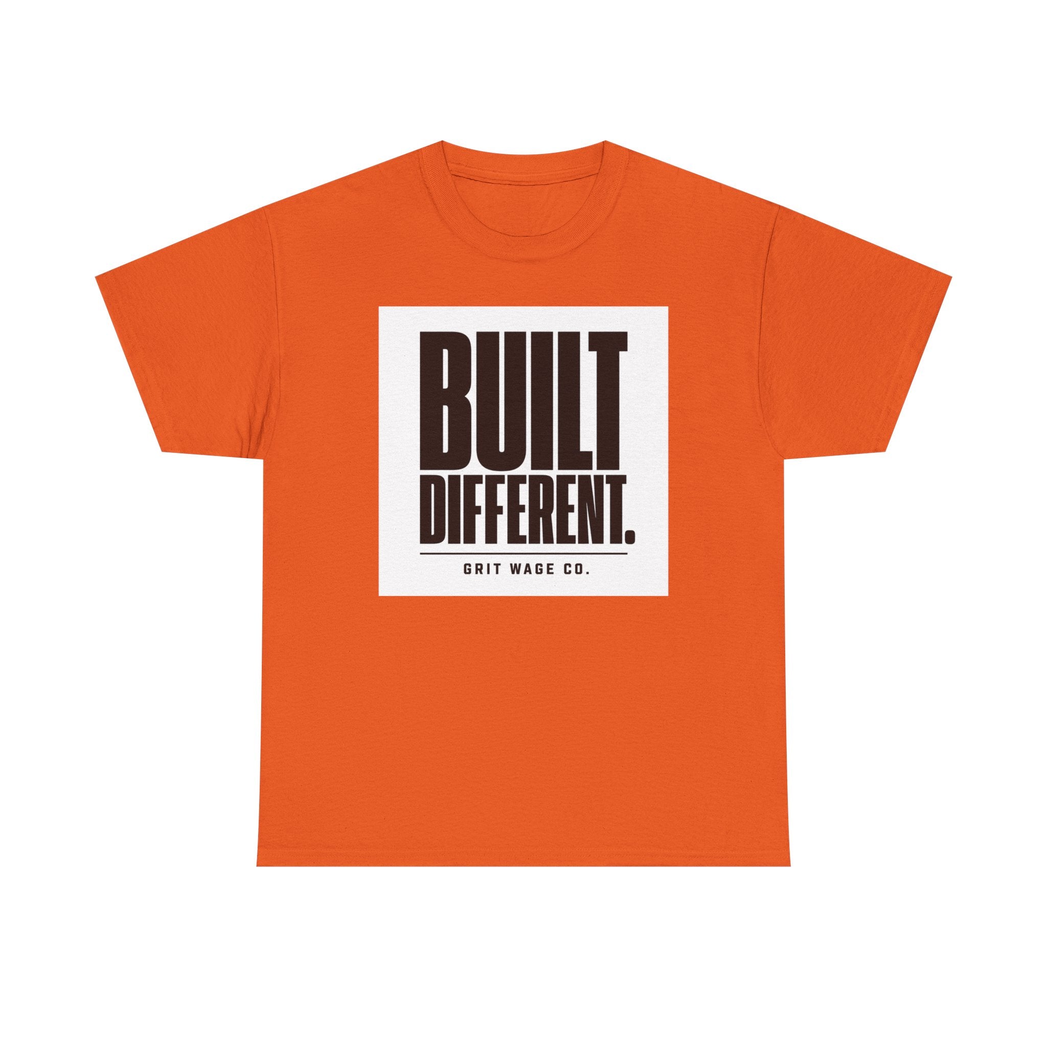 Built Different. Heavyweight Tee — Grit Wage Co.