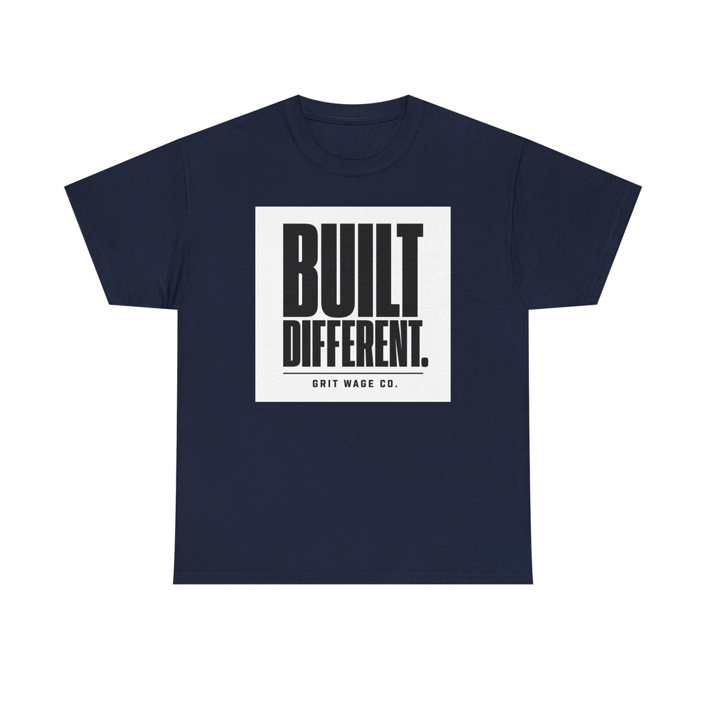 Built Different. Heavyweight Tee — Grit Wage Co.