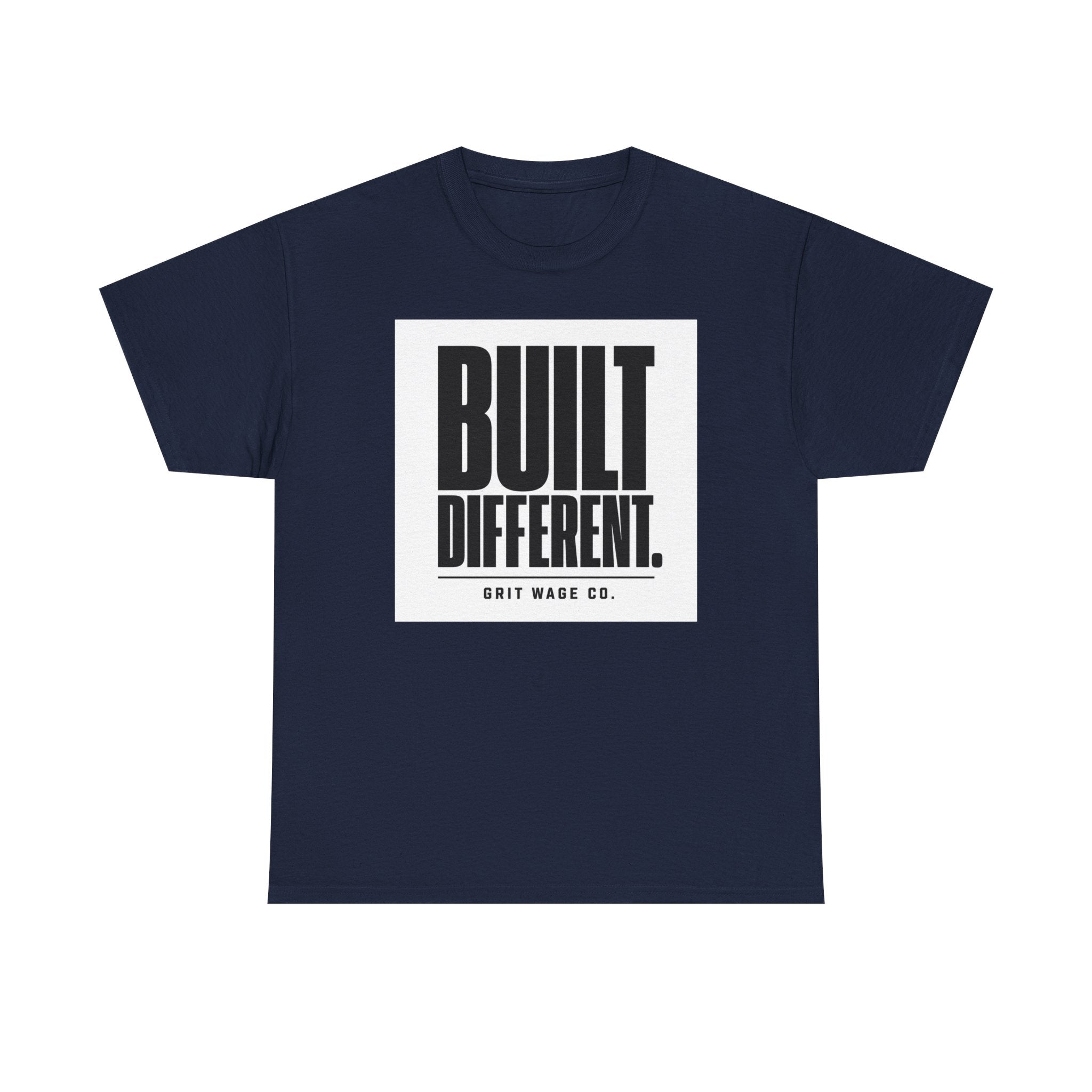 Built Different. Heavyweight Tee — Grit Wage Co.