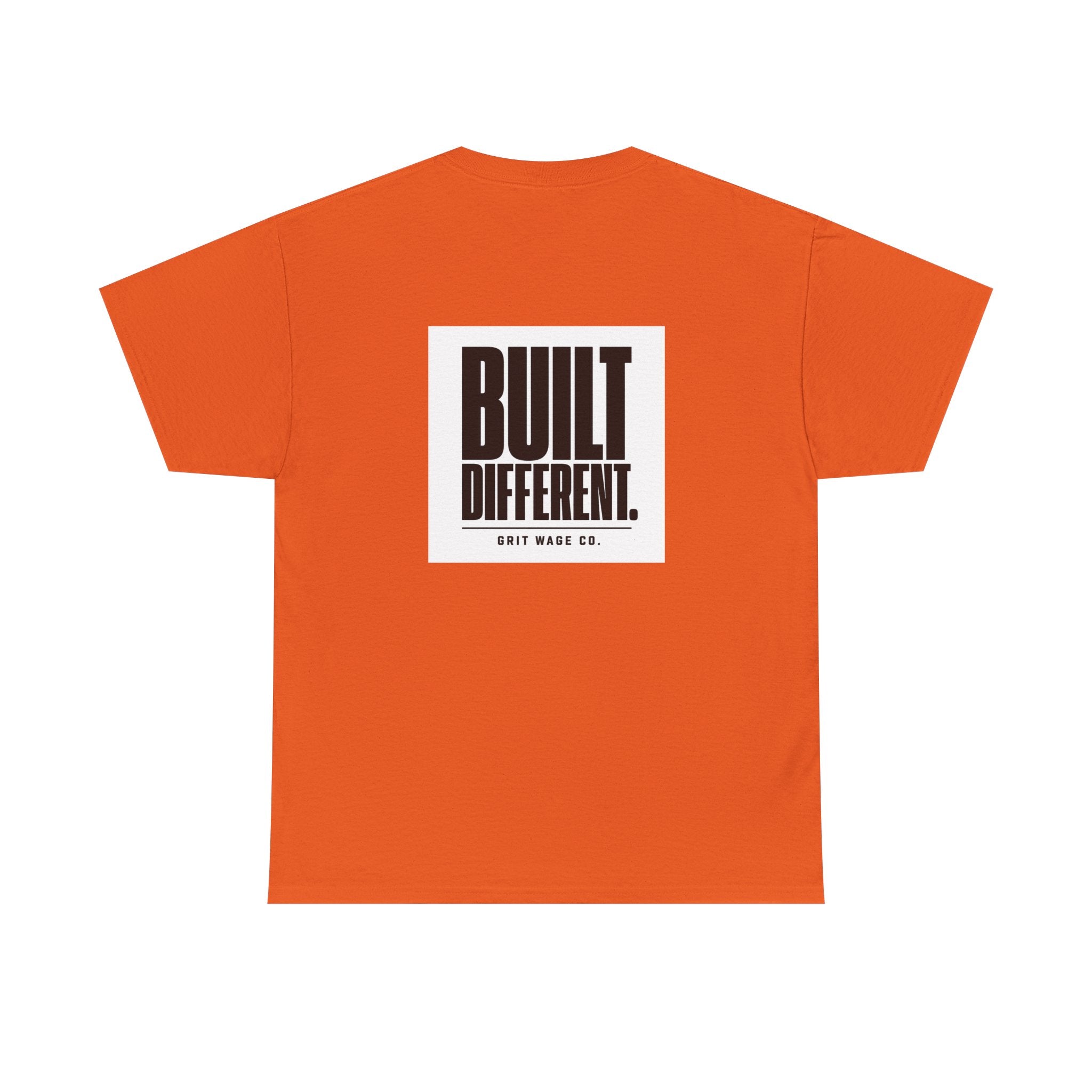 Built Different. Heavyweight Tee — Grit Wage Co.