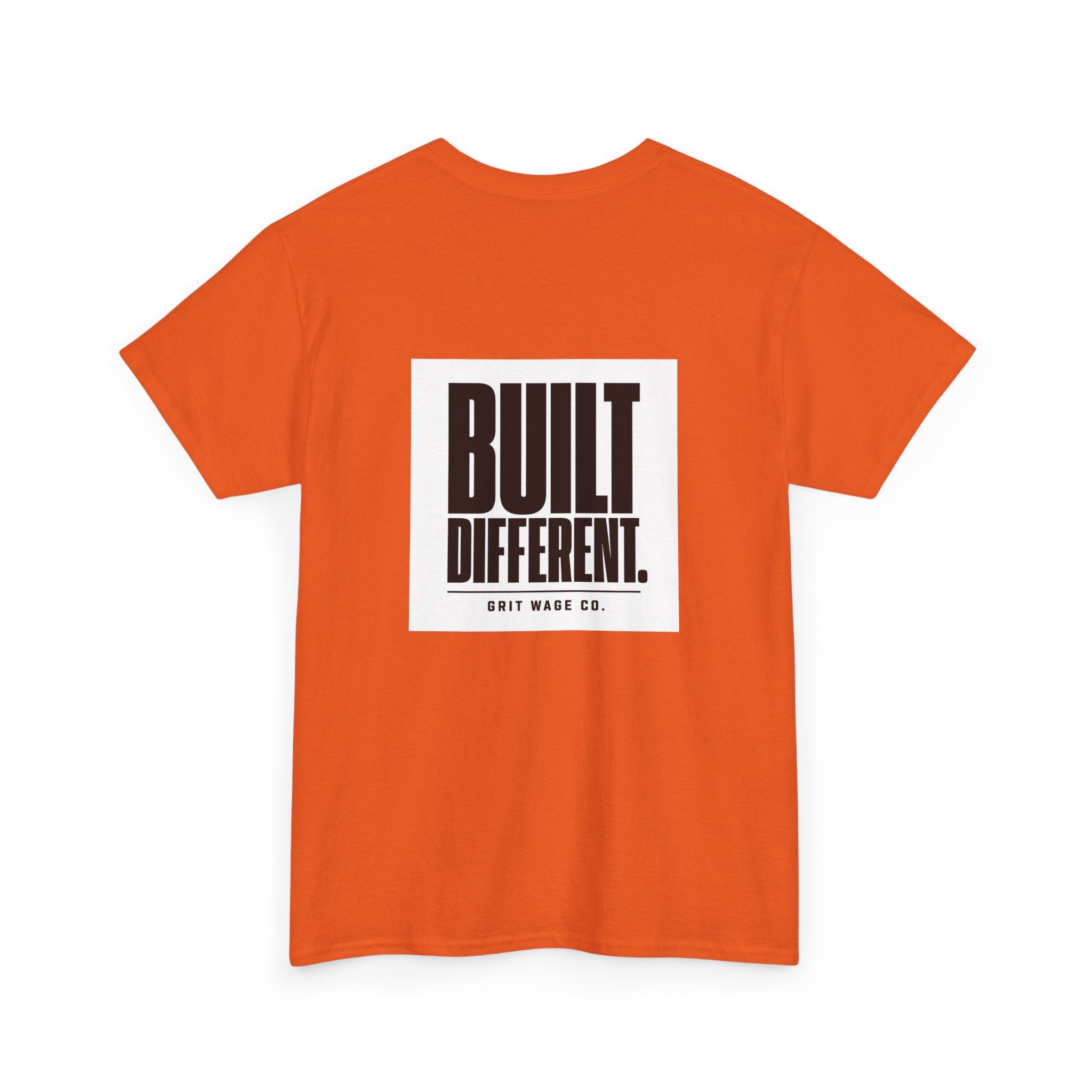 Built Different. Heavyweight Tee — Grit Wage Co.