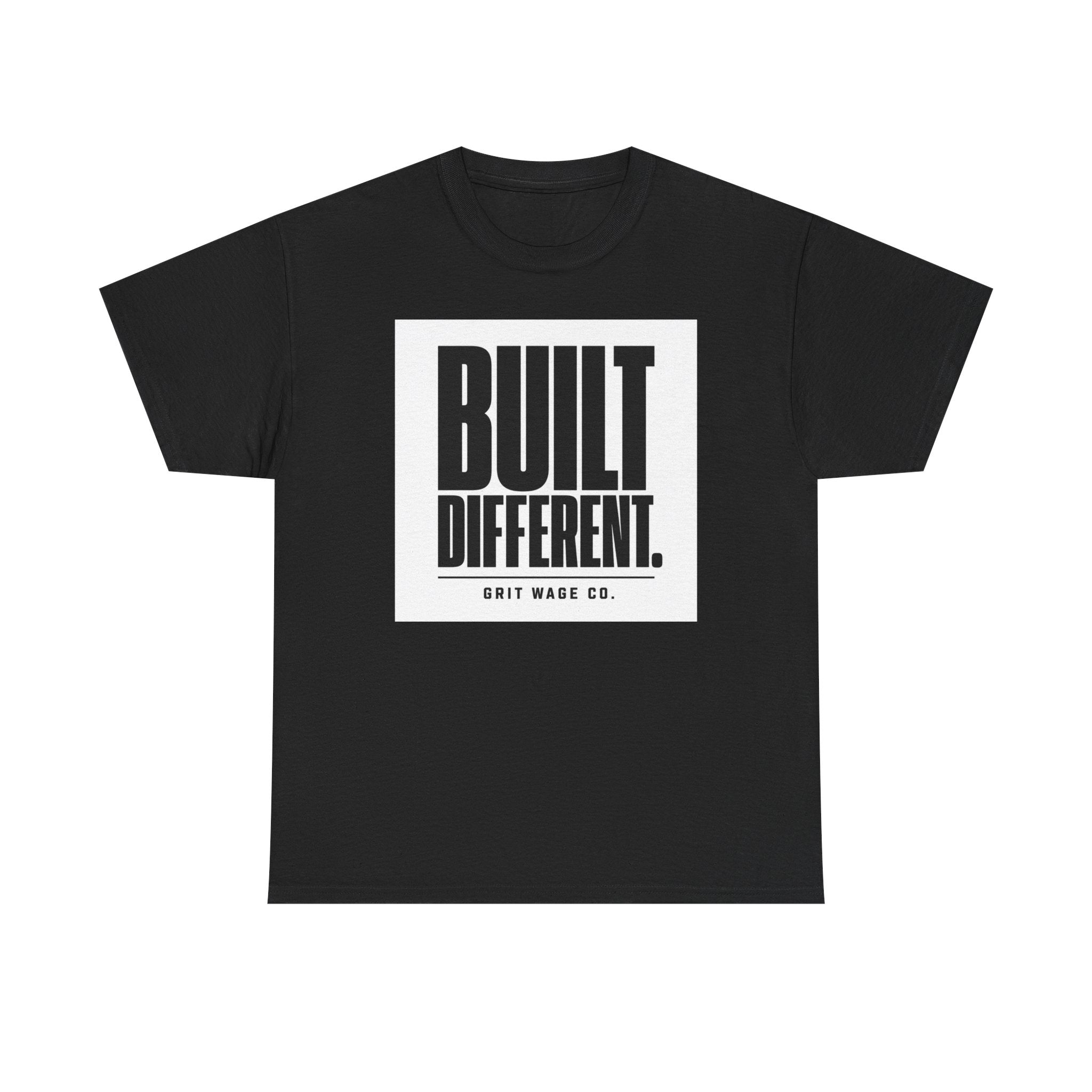 Built Different. Heavyweight Tee — Grit Wage Co.