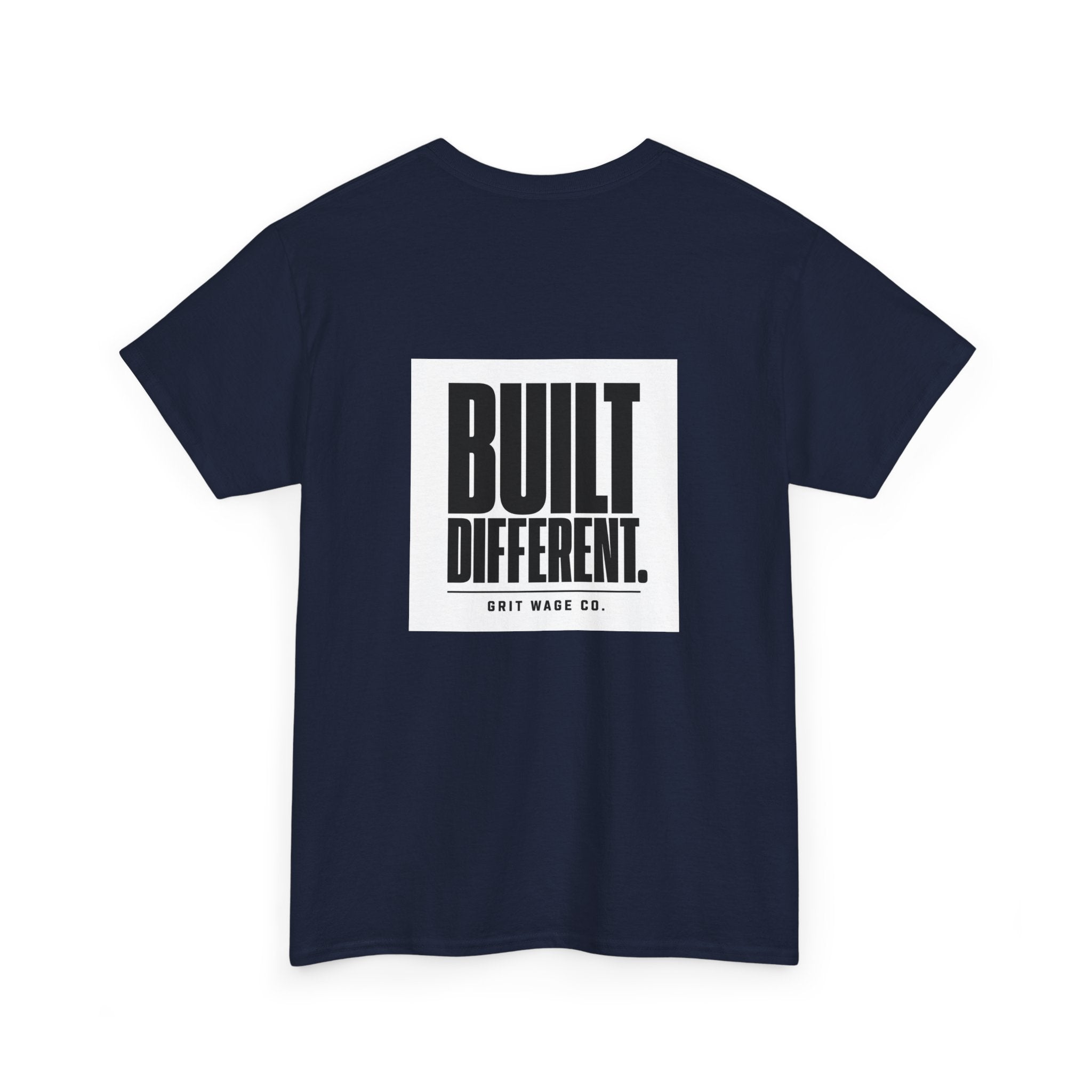 Built Different. Heavyweight Tee — Grit Wage Co.