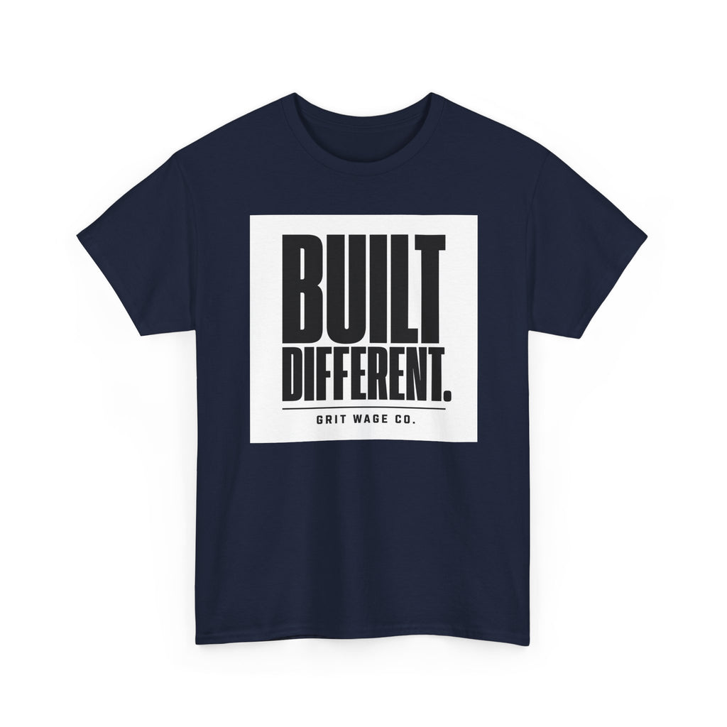 Built Different. Heavyweight Tee — Grit Wage Co.