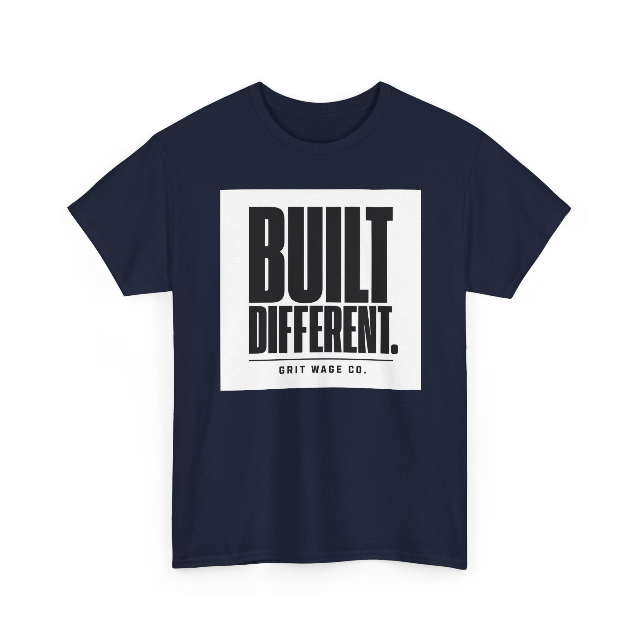 Built Different. Heavyweight Tee — Grit Wage Co.