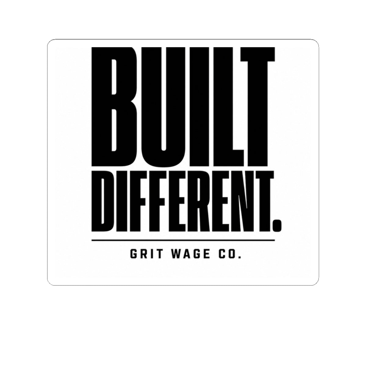 Grit Wage Co. Kiss-Cut Sticker Pack