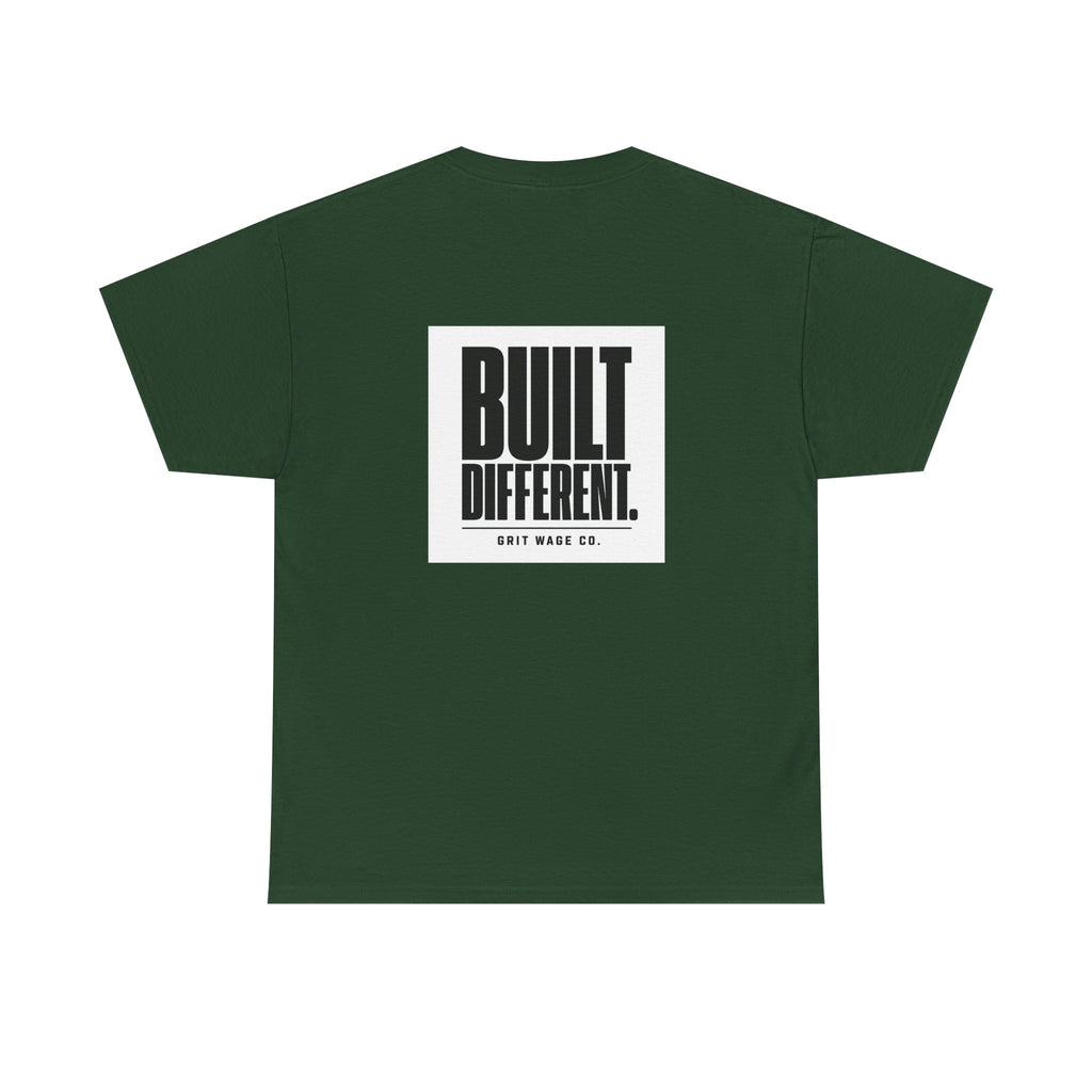 Built Different. Heavyweight Tee — Grit Wage Co.