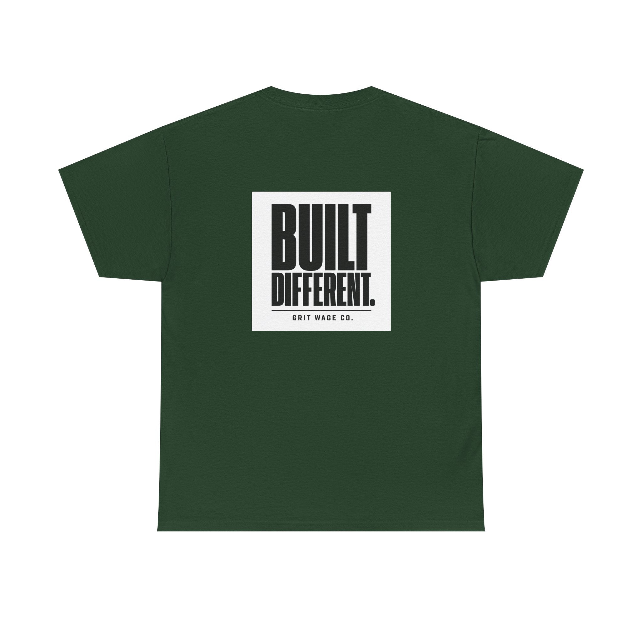 Built Different. Heavyweight Tee — Grit Wage Co.