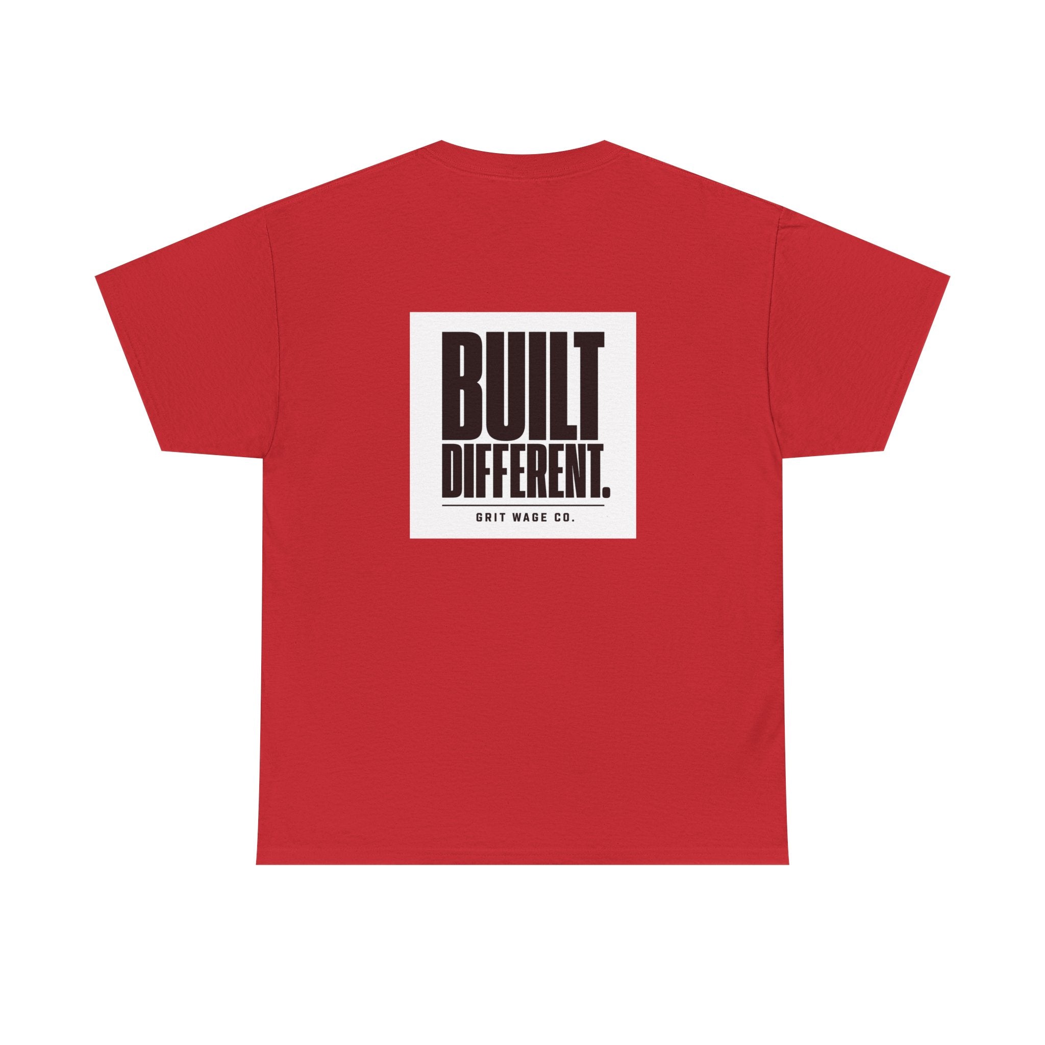 Built Different. Heavyweight Tee — Grit Wage Co.