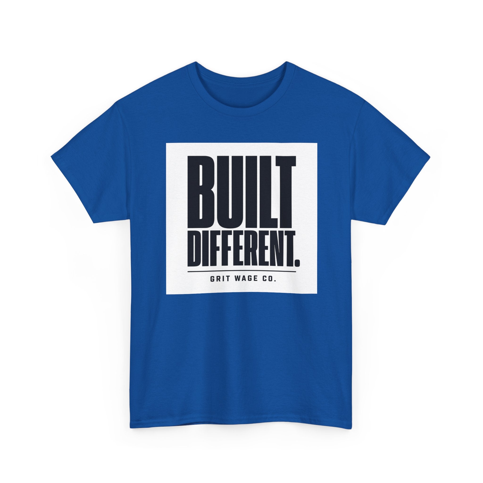 Built Different. Heavyweight Tee — Grit Wage Co.