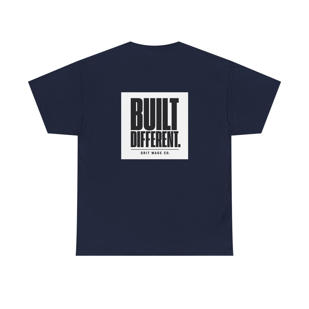 Built Different. Heavyweight Tee — Grit Wage Co.