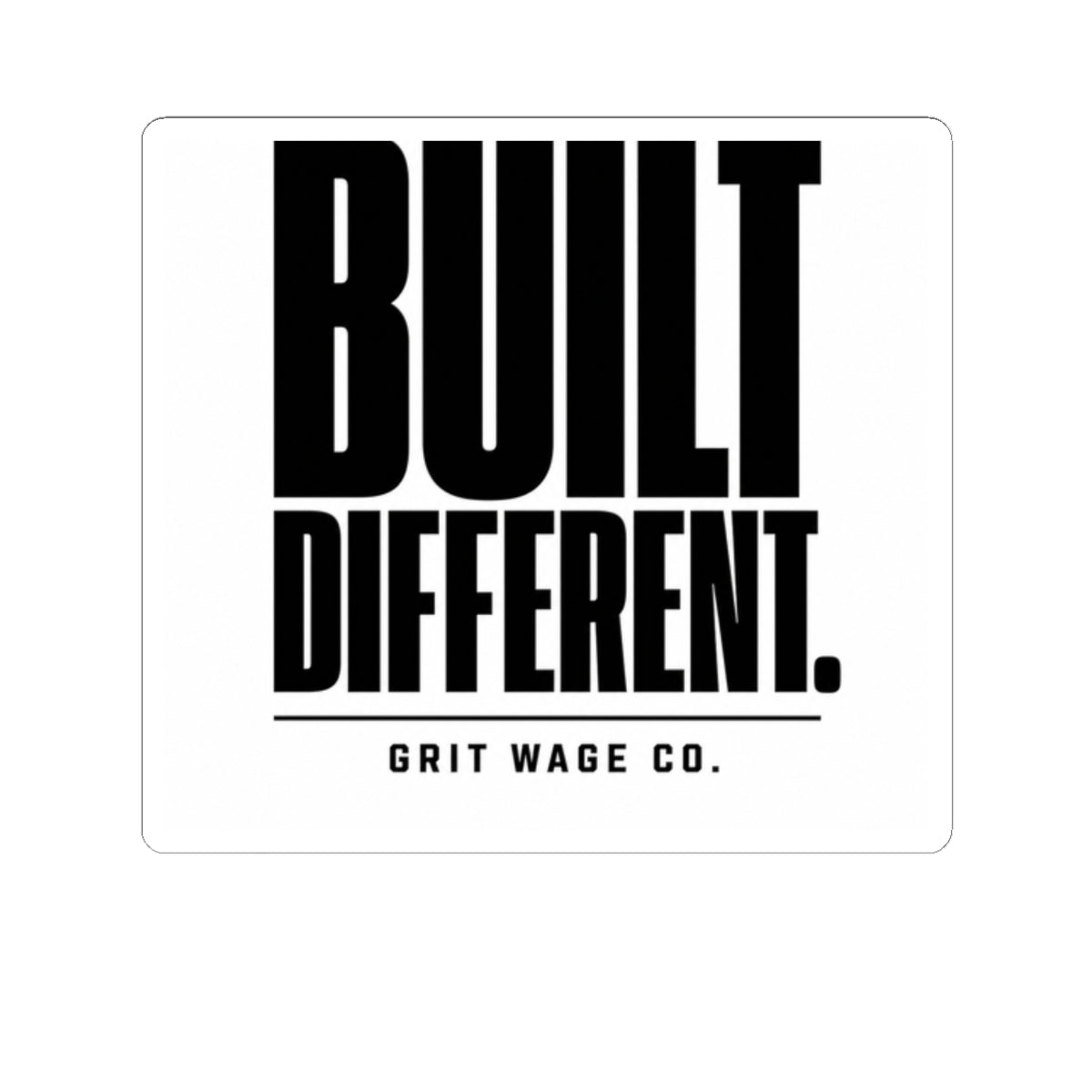 Grit Wage Co. Kiss-Cut Sticker Pack