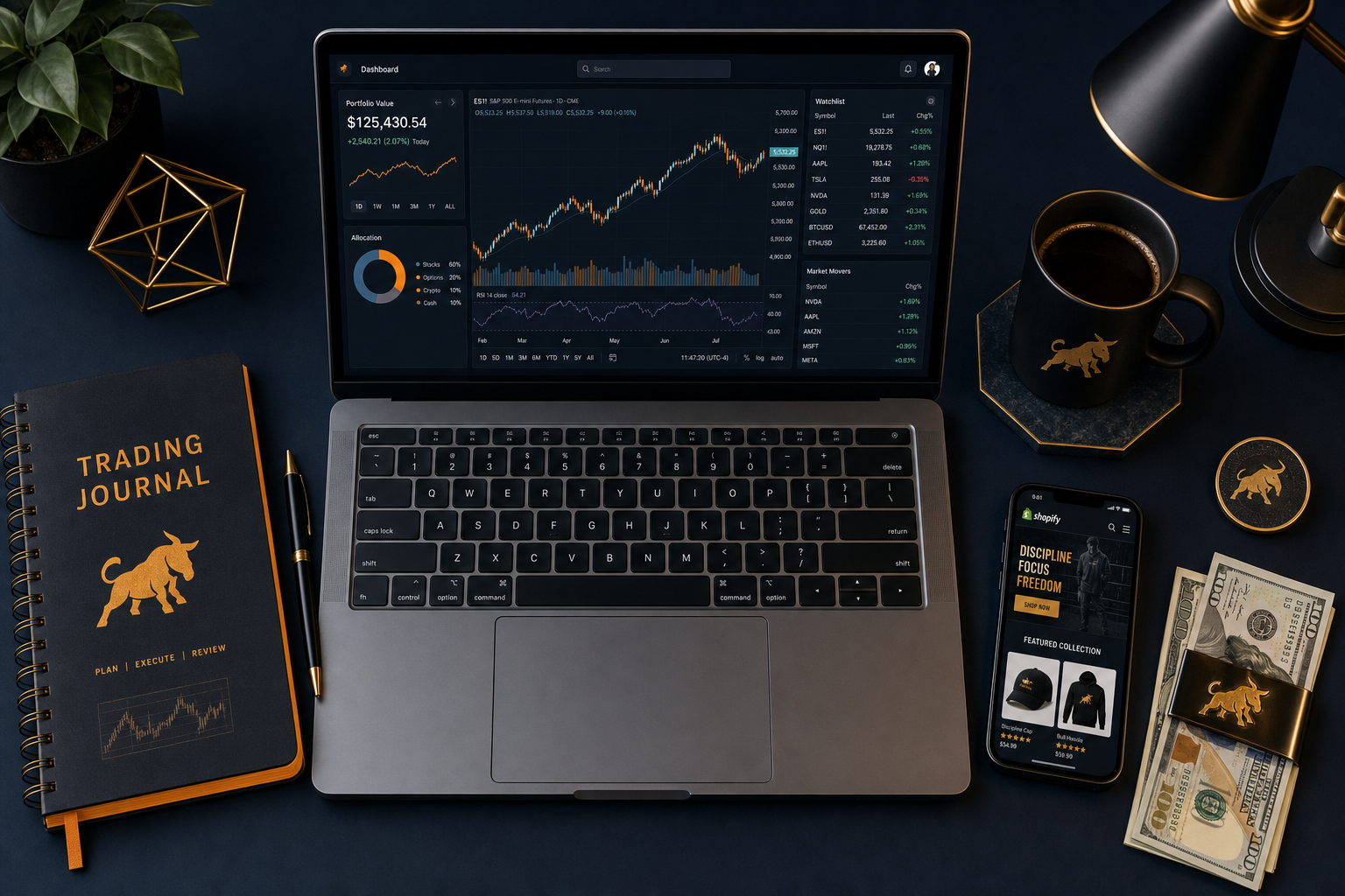 The Complete Financial Freedom Notion Dashboard — Grit Wage Co.