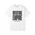 Overtime Empire white tee front